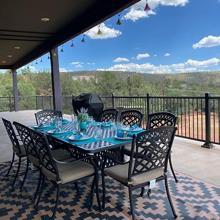 Close To Fresh Creek! Sleeps 12 ~ Amazing Views W/Serene Open Space ~ Hot Tub + Game Room ~ Trails Outside 세도나 외부 사진